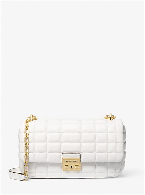 tribeca bag michael kors|Michael Kors quilted purse.